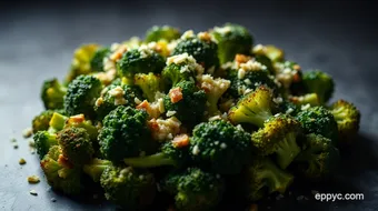 Crack Broccoli: My Irresistible Recipe for Crispy Garlic Parmesan Delight recipe card