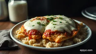 My Easy & Juicy Chicken Parm in Air Fryer: Family Favourite Recipe recipe card