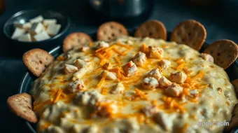 Decadent Hot Crab Dip Recipes: My Go-To Appetizer for Any Occasion recipe card