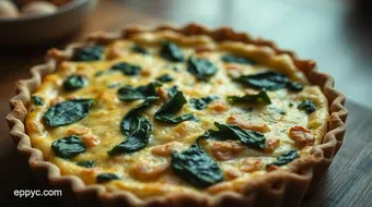 My Family's Favorite Simple Spinach Quiche Recipe - Easy & Delicious recipe card