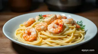 Easy Shrimp Alfredo Recipe: My Family's Creamy Italian Favourite recipe card