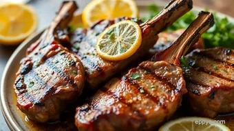 Grilled Lamb Chops with Zesty Marinade