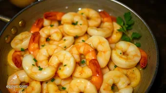 Lemony Garlic Shrimp Scampi: Shrimp Dish Recipes with a Kick! Recipe Card