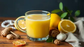 Make Flu Bomb with Ginger & Honey Boost