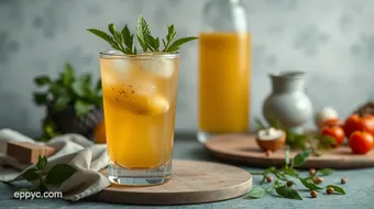 Mix Jalbiter Drink: Refreshing Herbal Cocktail