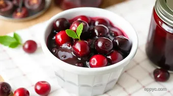 Quick Canning Cherries & Cranberries - Delicious