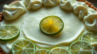 Sunshine Lime Pie: Zesty, Easy Lime Pie Dessert! Recipe Card