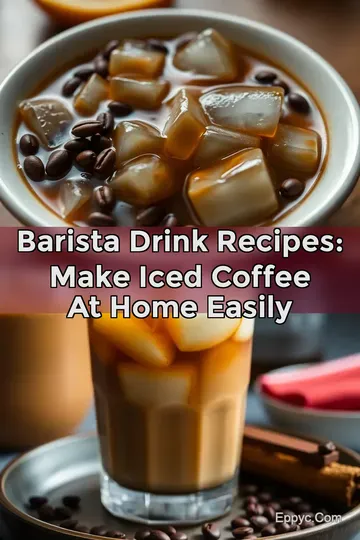 Barista Drink Recipes: Make Iced Coffee At Home Easily