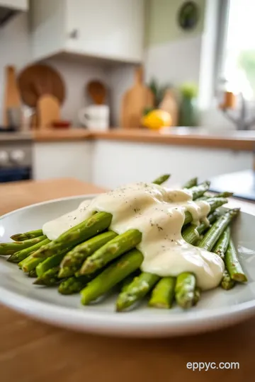 Delicate Boiled Asparagus with Luscious Creamy Hollandaise steps