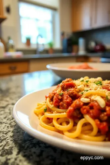 Cheesy Baked Ziti with Ricotta and Hearty Meat Sauce steps