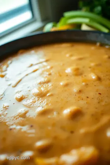Cheesy Delight: Quick and Easy Queso Dip Recipe presentation