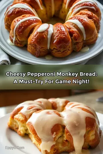 Cheesy Pepperoni Monkey Bread: A Must-Try for Game Night!
