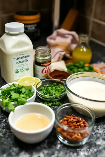 Chipotle Ranch Dressing: A Smoky and Creamy Twist ingredients