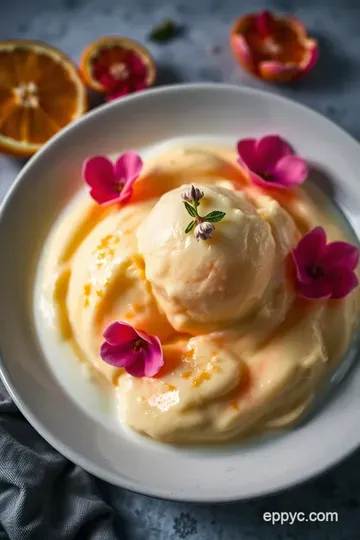 Citrus Blossom Gelato: A Taste of Sunshine presentation