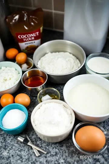 Coconut Flour Pancakes: A Delicious Breakfast Treat ingredients