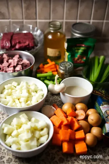 Comforting Pioneer Woman Stewed Beef ingredients
