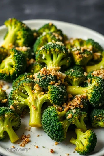 Crack Broccoli: Irresistibly Crispy and Flavor-Packed presentation