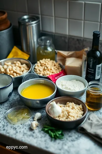 Creamy Cashew Alfredo Sauce: A Deliciously Dairy-Free Delight ingredients