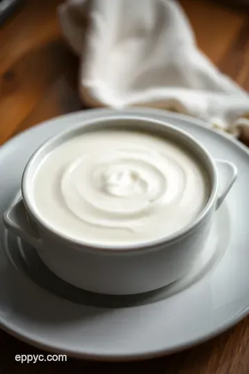 Creamy Dream: Homemade Crème Fraîche presentation