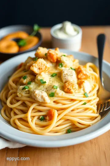 Creamy Dreamy Chicken Spaghetti ingredients