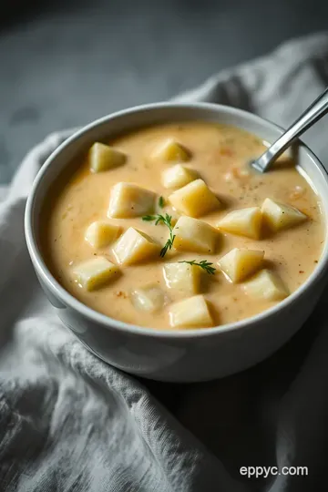 Creamy Dreamy Pioneer Woman Potato Soup presentation