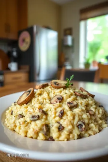 Creamy Mushroom Risotto steps