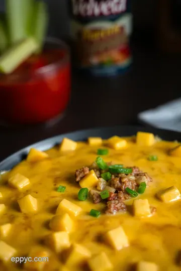 Creamy Queso Rotel Dip: The Ultimate Party Pleaser presentation