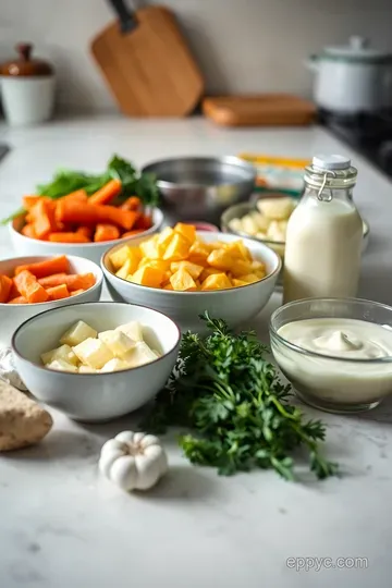 Creamy Roasted Vegetable Puree ingredients