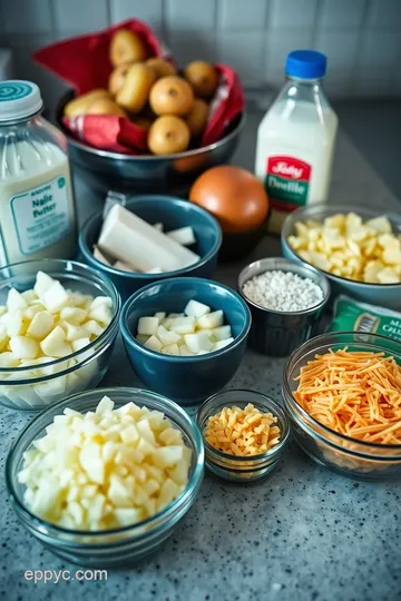 Creamy Scalloped Potatoes: A Comforting Classic ingredients