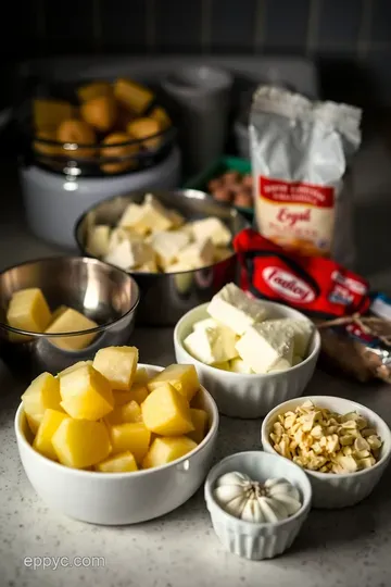 Creamy Whipped Potatoes with Cream Cheese Delight ingredients
