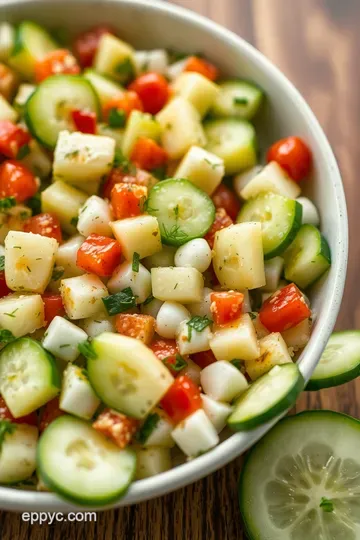 Crisp & Cool Cucumber Salad: Three Ways! ingredients
