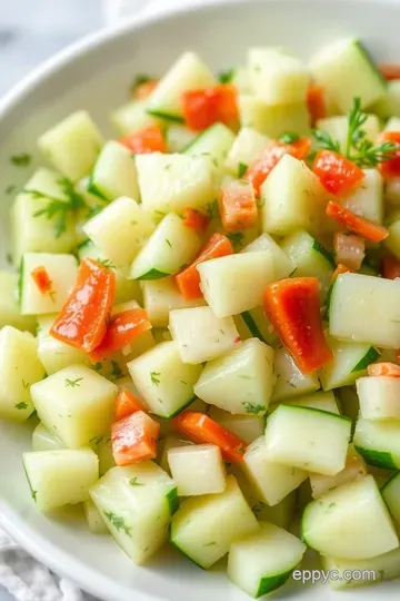 Crisp & Cool Cucumber Salad: Three Ways! steps
