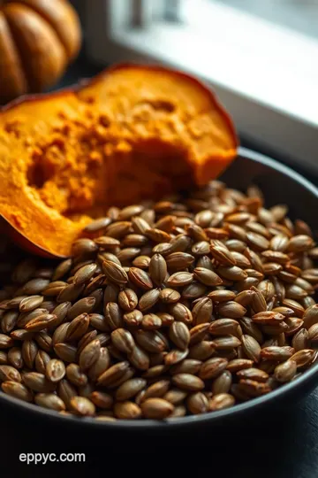 Crispy and Savory Roasted Pumpkin Seeds presentation
