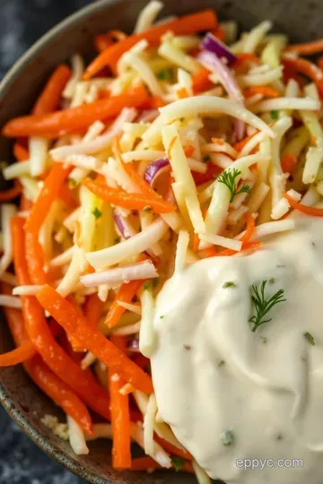 Crispy Coleslaw & Zesty Tartar Sauce: Perfect Partners for Fish Fry presentation