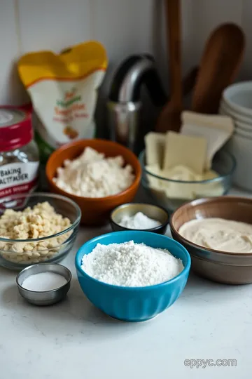 Crispy Rice Flour Substitute Waffles ingredients