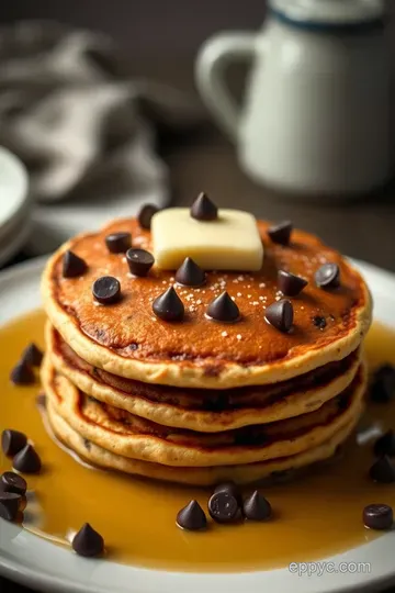 Decadent Chocolate Chip Pancakes: A Breakfast Dream Come True! presentation