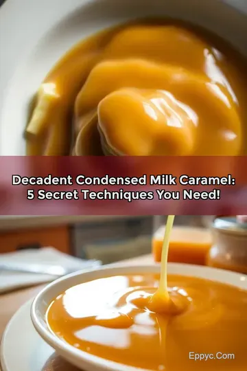 Decadent Condensed Milk Caramel: 5 Secret Techniques You Need!