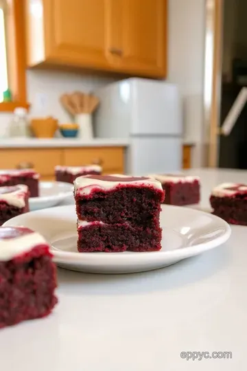 Decadent Red Velvet Brownies with Cream Cheese Swirl steps