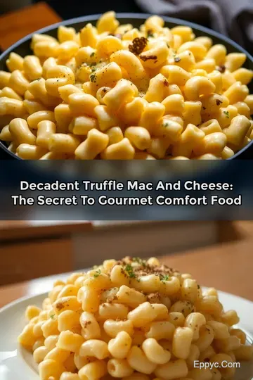 Decadent Truffle Mac and Cheese: The Secret to Gourmet Comfort Food