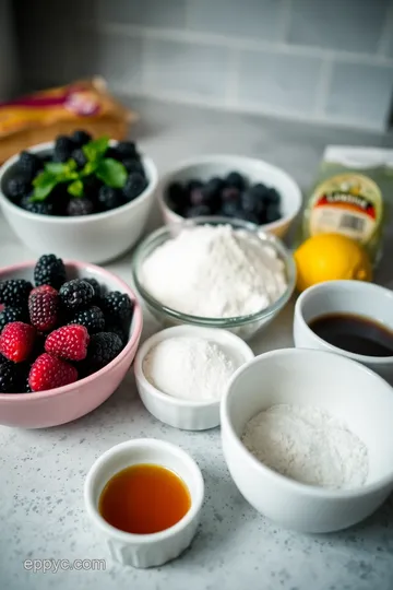 Delicious Blackberry Compote ingredients