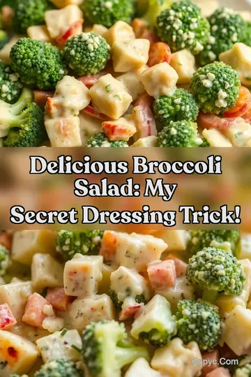 Delicious Broccoli Salad: My Secret Dressing Trick!