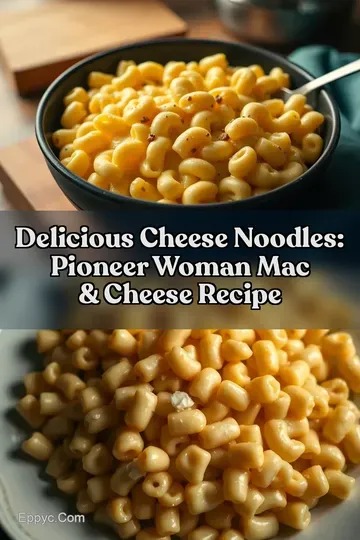 Delicious Cheese Noodles: Pioneer Woman Mac & Cheese Recipe