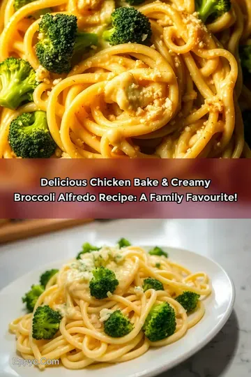 Delicious Chicken Bake & Creamy Broccoli Alfredo Recipe: A Family Favourite!