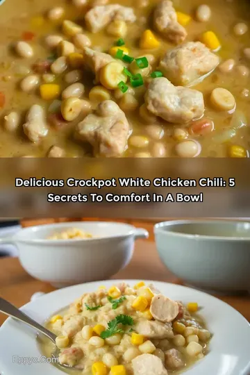 Delicious Crockpot White Chicken Chili: 5 Secrets to Comfort in a Bowl