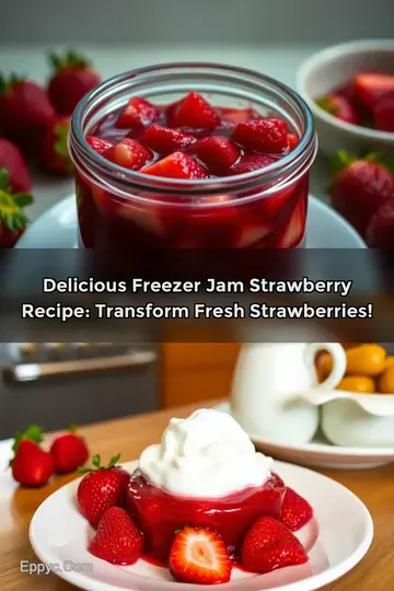 Delicious Freezer Jam Strawberry Recipe: Transform Fresh Strawberries!