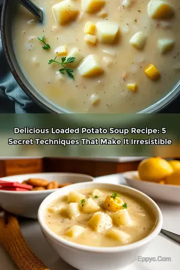 Delicious Loaded Potato Soup Recipe: 5 Secret Techniques That Make It Irresistible