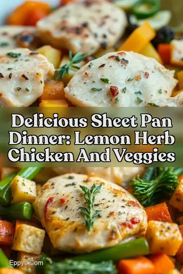 Delicious Sheet Pan Dinner: Lemon Herb Chicken and Veggies
