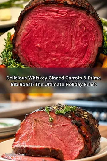 Delicious Whiskey Glazed Carrots & Prime Rib Roast: The Ultimate Holiday Feast