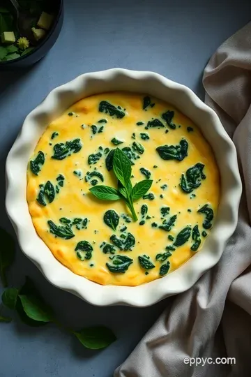 Delightful Spinach Quiche: A Simple and Wholesome Treat presentation