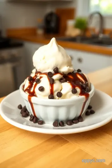 Chocolate-Dipped Vanilla Ice Cream Bliss steps